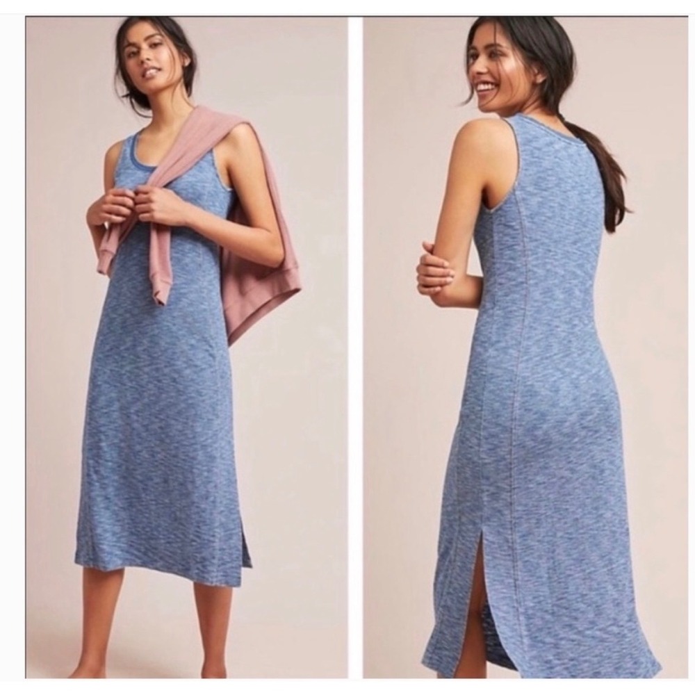 M3 Antropologie Saturday‎ SundayGiona Midi Dress Size SP100% Cotton Striped